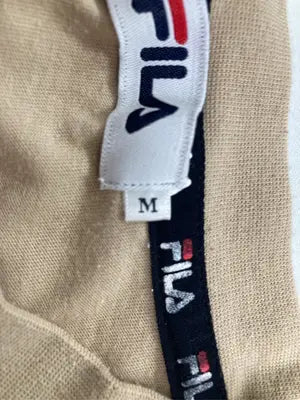 FILA/フィラ/Tシャツ/カットソー/トップス/ベージュ/M