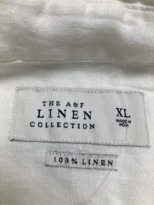 THE A&F LINEN COLLECTION/シャツ/ブラウス/トップス/ホワイト/XL