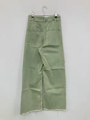 ZARA/ザラ/デニムパンツ/パンツ/ライトグリーン/EUR 34
