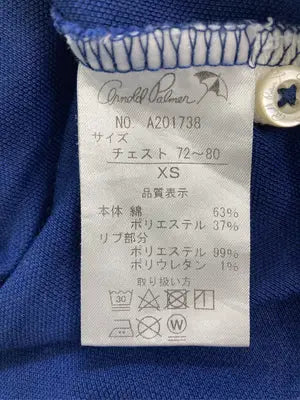 Arnold Palmer/アーノルドパーマー/ポロシャツ/トップス/ブルー/XS