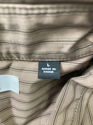 UNIQLO/ユニクロ/シャツ/ブラウス/トップス/ブラウン/L