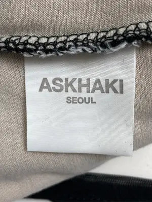 ASKHAKI/Tシャツ/カットソー/トップス/ブラック