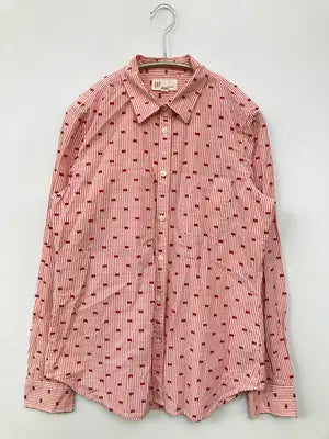 GAP/ギャップ/シャツ/ブラウス/トップス/ピンク/S