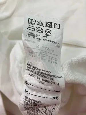 TIGORA/ティゴラ/Tシャツ/カットソー/トップス/アイボリー/S