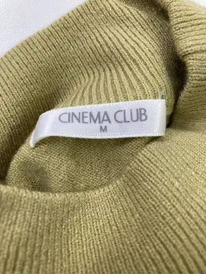 CINEMA CLUB/シネマクラブ/ニット/セーター/トップス/イエロー/M
