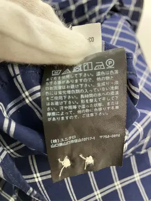 UNIQLO/ユニクロ/シャツ/ブラウス/トップス/ネイビー/XL