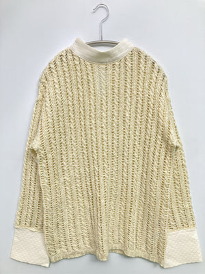 lawgy/ラウジー/ニット/セーター/トップス/ベージュ/F