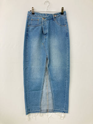 avventura/デニムスカート/スカート/スカイブルー