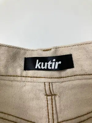 kutir/クティール/デニムパンツ/パンツ/ベージュ/M
