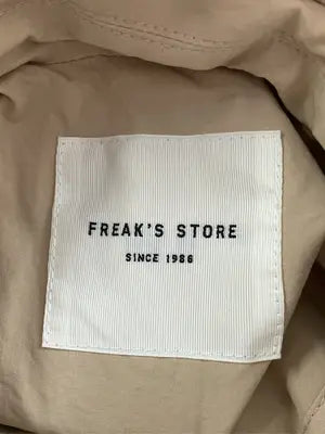 FREAK'S STORE/フリークスストア/ステンカラーコート/ジャケット/アウター/ベージュ/F