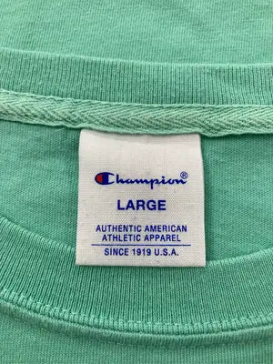 Champion/チャンピオン/Tシャツ/カットソー/トップス/ライトグリーン/L