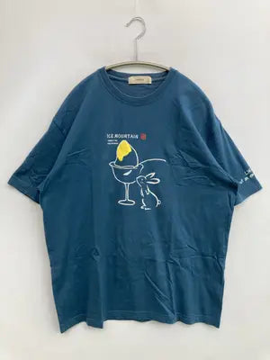 famock/Tシャツ/カットソー/トップス/ブルー/L