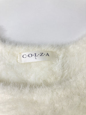 COLZA/コルザ/ニット/セーター/トップス/ホワイト/L
