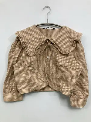 ZARA/ザラ/シャツ/ブラウス/トップス/ブラウン/EUR S/USA S/MEX 26