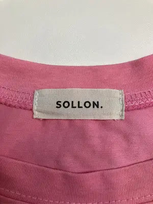 SOLLON./ソルロン/Tシャツ/カットソー/トップス/ピンク/F