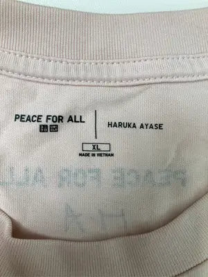 UNIQLO/ユニクロ/Tシャツ/カットソー/トップス/ピンク/XL