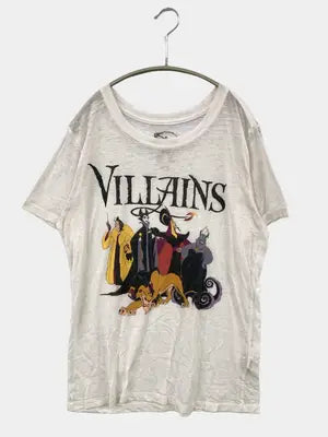 Disney/ディズニー/Tシャツ/カットソー/トップス/ホワイト/M