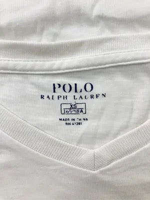 Polo Ralph Lauren/ポロラルフローレン/Tシャツ/カットソー/トップス/ホワイト/XS