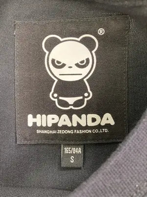 HIPANDA/Tシャツ/カットソー/トップス/ブラック/S