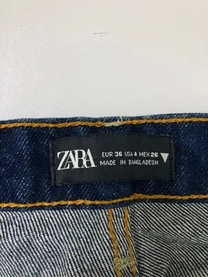 ZARA/ザラ/デニムパンツ/パンツ/ネイビー/EUR 36/USA 4/MEX 26