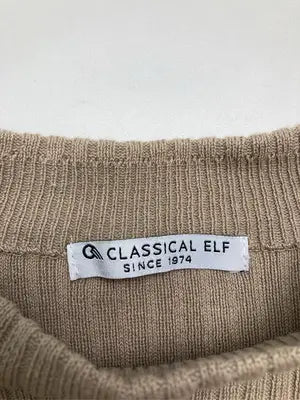 CLASSICAL ELF/クラシカルエルフ/ニット/セーター/トップス/ブラウン/M
