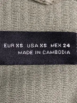 ZARA/ザラ/ブルゾン/ジャケット/アウター/カーキ/USA XS