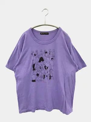 24 HOUR TELEVISION/Tシャツ/カットソー/トップス/パープル/LL