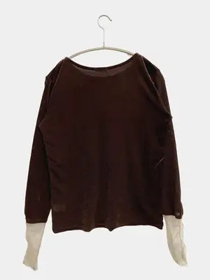 mily bilet/Tシャツ/カットソー/トップス/ブラウン/M
