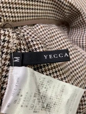 YECCA VECCA/イェッカヴェッカ/スラックス/パンツ/ブラウン/M