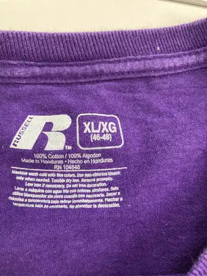Russell/ラッセル/Tシャツ/カットソー/トップス/パープル/XL