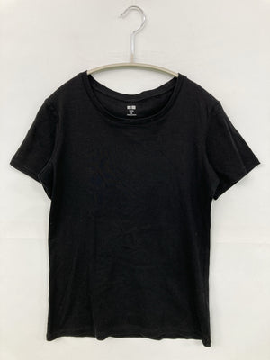 UNIQLO/ユニクロ/Tシャツ/カットソー/トップス/ブラック/M