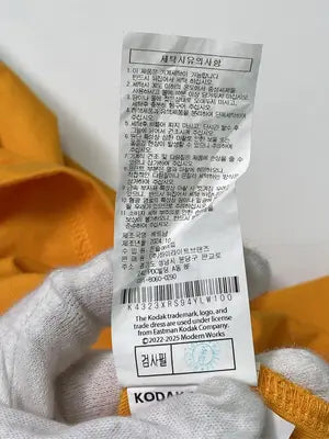 KODAK/コダック/Tシャツ/カットソー/トップス/オレンジ/L