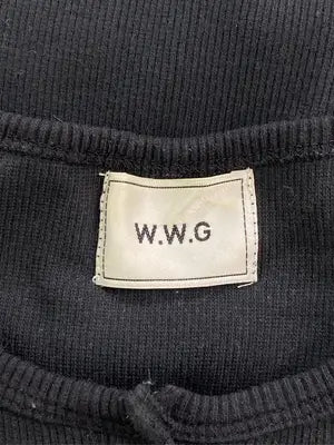 W.W.G/フーズフーギャラリー/Tシャツ/カットソー/トップス/ブラック/F