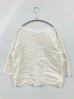 mjuka/Tシャツ/カットソー/トップス/ホワイト/F