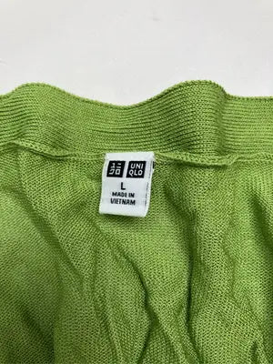 UNIQLO/ユニクロ/カーディガン/ボレロ/トップス/グリーン/L