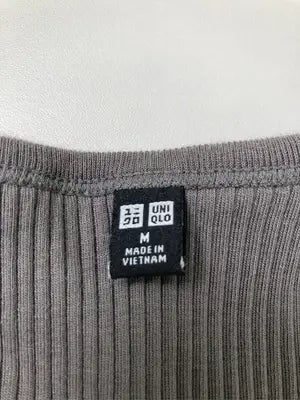 UNIQLO/ユニクロ/Tシャツ/カットソー/トップス/ブラウン/M