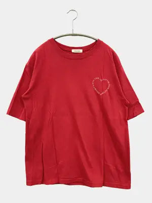 SOLLON./ソルロン/Tシャツ/カットソー/トップス/レッド/F