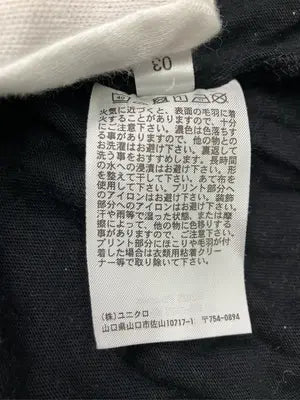 UNIQLO UT/ユニクロユーティー/Tシャツ/カットソー/トップス/ブラック/M