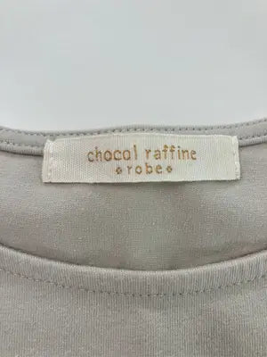 chocol raffine/ショコラフィネ/Tシャツ/カットソー/トップス/グレー/F