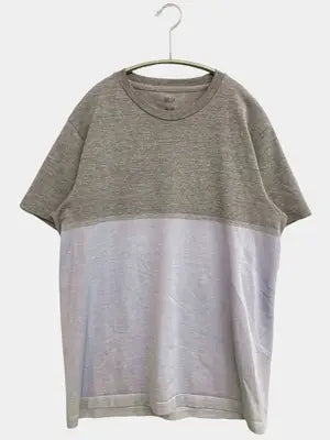 UNIQLO/ユニクロ/Tシャツ/カットソー/トップス/グレー/M