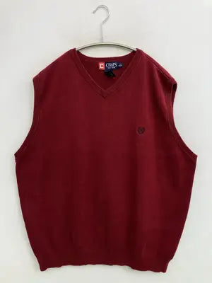 CHAPS/チャップス/ベスト/トップス/レッド/XL