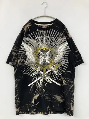 REQUEST/Tシャツ/カットソー/トップス/ブラック/XL