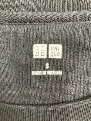 UNIQLO/ユニクロ/スウェット/トップス/ブラック/S