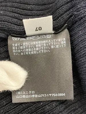 UNIQLO/ユニクロ/ニット/セーター/トップス/ブラック/S