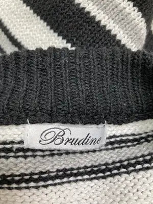 Brudine/ニット/セーター/トップス/ブラック/FREE