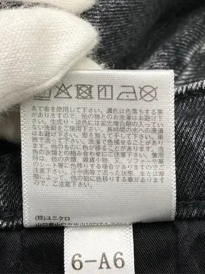 UNIQLO/ユニクロ/デニムパンツ/パンツ/ブラック/26 (66cm)