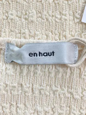en haut/シャツ/ブラウス/トップス/アイボリー/F