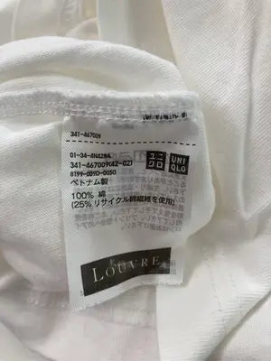 UNIQLO/ユニクロ/Tシャツ/カットソー/トップス/ホワイト/S