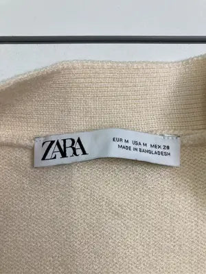 ZARA/ザラ/カーディガン/ボレロ/トップス/アイボリー/EUR M/USA M/ MEX 28