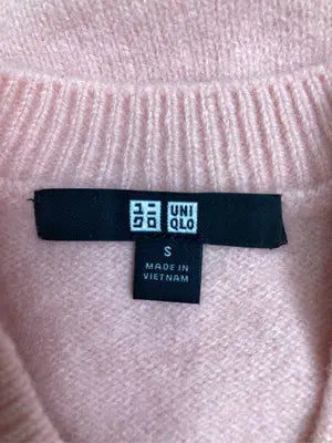 UNIQLO/ユニクロ/ニット/セーター/トップス/ピンク/S